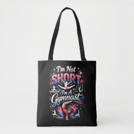 Bolsa Tote Não Sou Baixa, Sou Ginasta