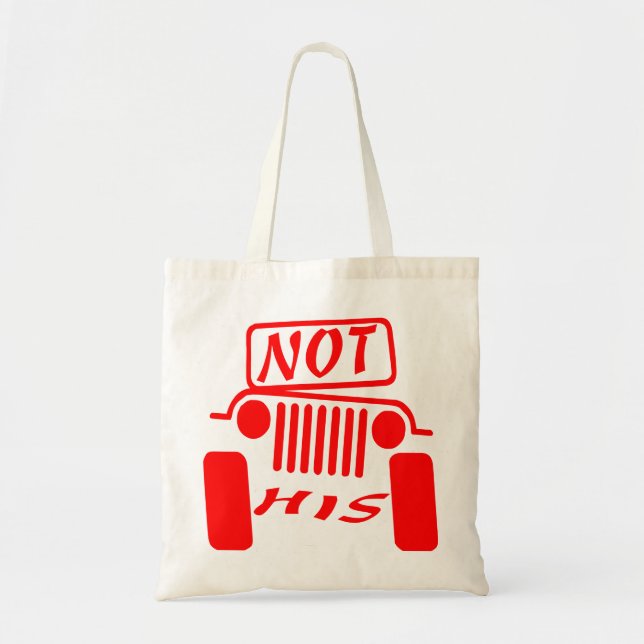 Bolsa Tote Não Sua 4x4 #USAPatriotGraphics © (Frente)