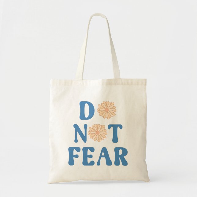 Bolsa Tote Não Tenha Medo (Frente)