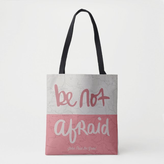 Bolsa Tote Não tenha medo (Frente)