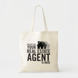 Bolsa Tote Não tenha nenhum slogan do mediador imobiliário