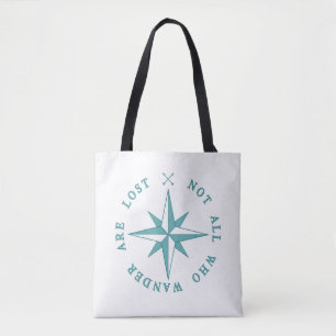 Bolsa Tote Não tudo que Wander é perdido