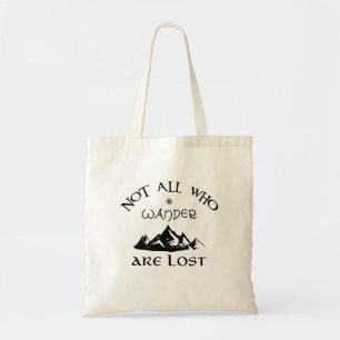 Bolsa Tote Não tudo que Wander é perdido