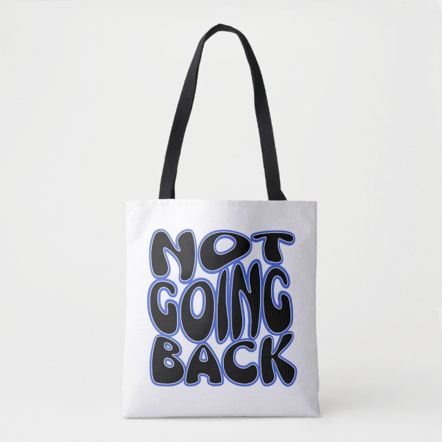 BOLSA TOTE NÃO VOLTAR (Frente)