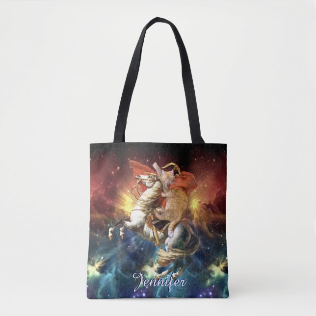 Bolsa Tote Napoleão no Espaço (Frente)