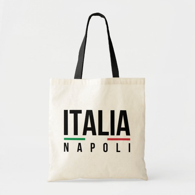 Bolsa Tote Nápoles Itália (Frente)