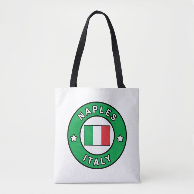 Bolsa Tote Nápoles Itália (Frente)