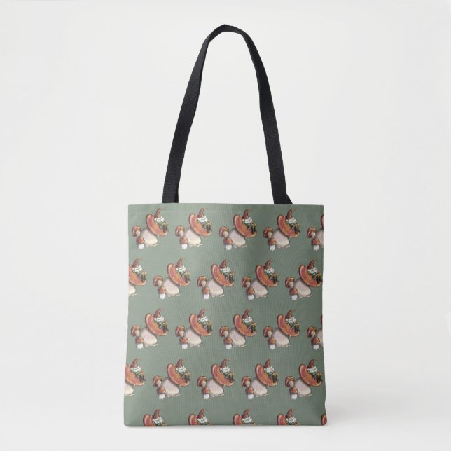 Bolsa Tote Napping Gnomo (Frente)