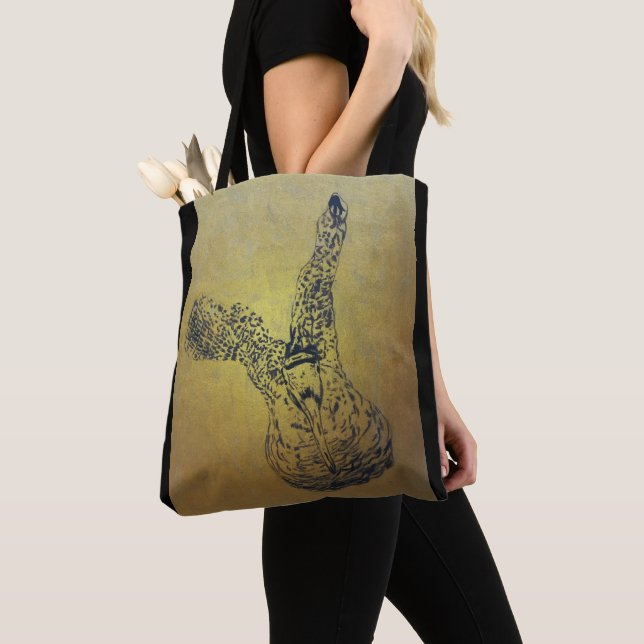 Bolsa Tote Narceja em voo (Close Up)