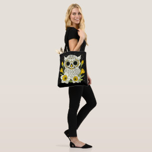 Bolsa Tote Narciso & Crânio de Coruja
