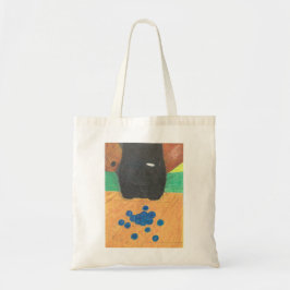 Bolsa Tote Nariz de cachorro e sacola de mirtilo