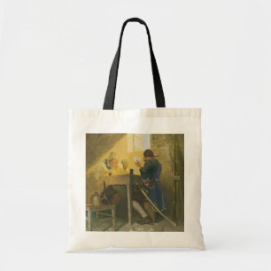 Bolsa Tote Nas Cartas na Cadeia de Cluny por NC Wyeth