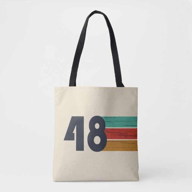 Bolsa Tote Nascer de aniversário de 1948 (Frente)