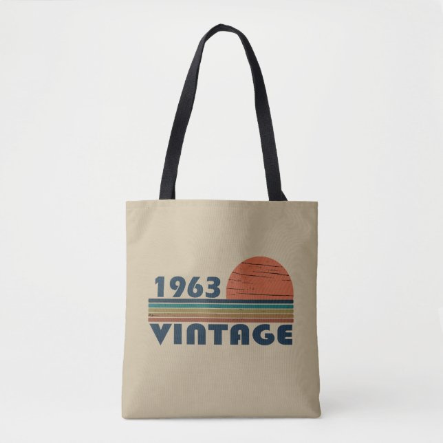 Bolsa Tote Nascer de aniversário de 1963 (Frente)