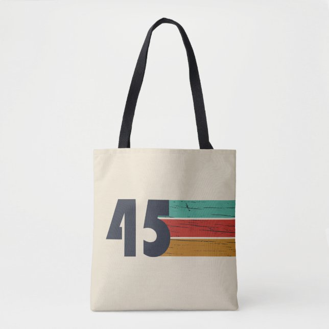 Bolsa Tote Nascer em 1945. presentes de 80 de aniversário (Frente)