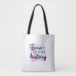 Bolsa Tote Nascer para fazer a barra de ferramentas motivador