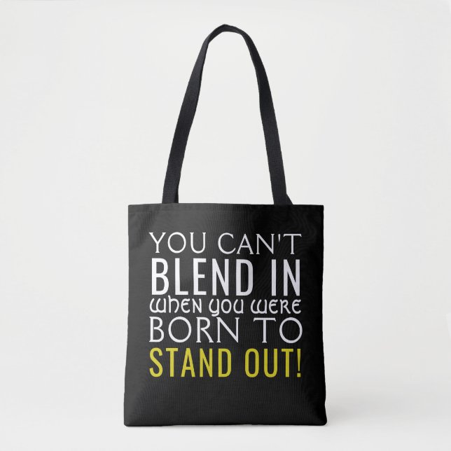 Bolsa Tote Nascer para sair (Frente)