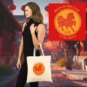 Bolsa Tote Nascido no ano do Cavalo – Zodíaco Chinês