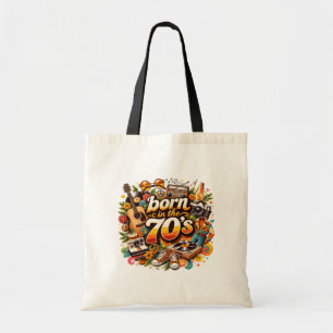 Bolsa Tote Nascido nos anos 70