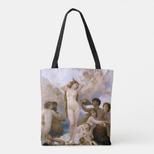 Bolsa Tote Nascimento de Vênus por William-Adolphe Bouguereau