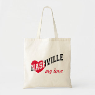 Bolsa Tote Nashville meu amor