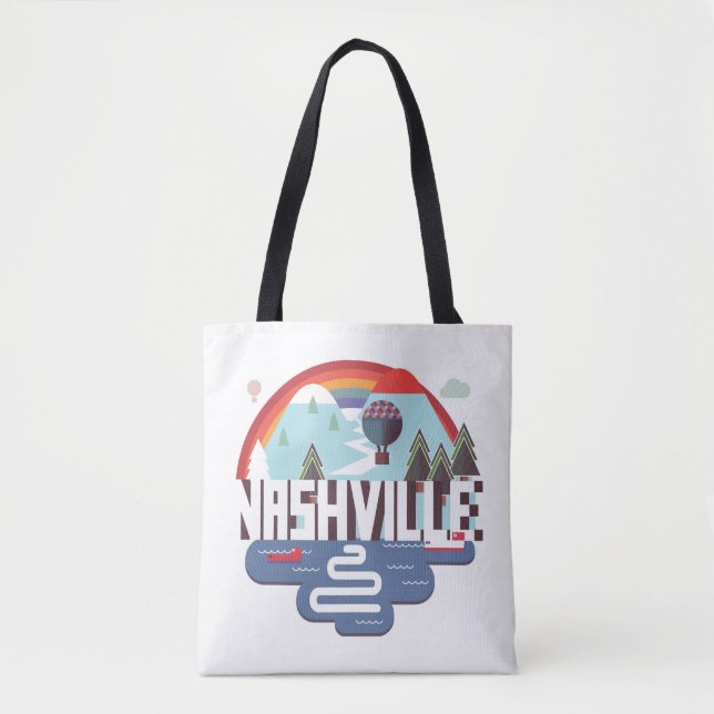 Bolsa Tote Nashville no design (Frente)