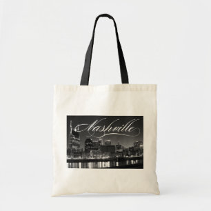 Bolsa Tote Nashville pela sacola de Tennessee TN da noite