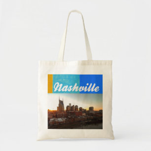 Bolsa Tote Nashville Tennessee City Scape Beauful