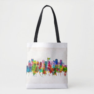 Bolsa Tote Nashville Tennessee Skyline