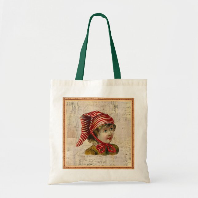 Bolsa Tote Natais vintages Tote Bag (Frente)