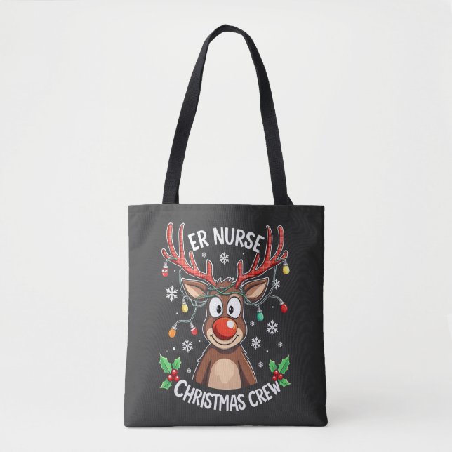 Bolsa Tote natal 2025, (Frente)