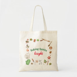 Bolsa Tote Natal Alegre com Espiritos Aquece o Natal
