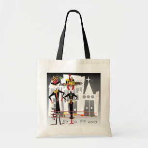 Bolsa Tote Natal Carols Joy Bag