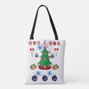 Bolsa Tote Natal da sacola