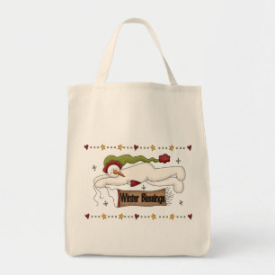 Bolsa Tote Natal das Bênçãos do Inverno