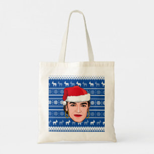 Bolsa Tote Natal de Alexandria Ocasio-Cortez (AOC)