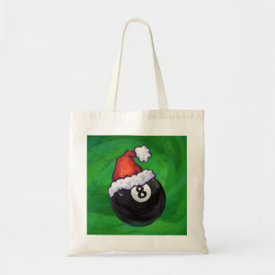 Bolsa Tote Natal de Bola 8 Verde