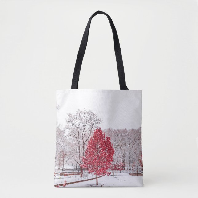 Bolsa Tote Natal de inverno 89 (Frente)