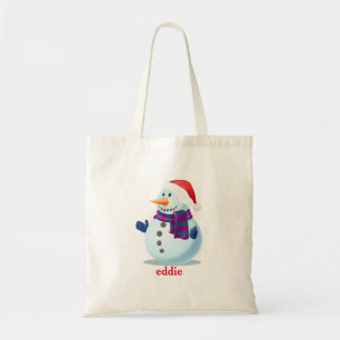 Bolsa Tote Natal decorativo personalizado do papai noel do