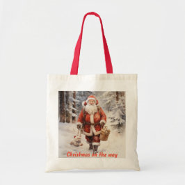 Bolsa Tote Natal do Papai Noel