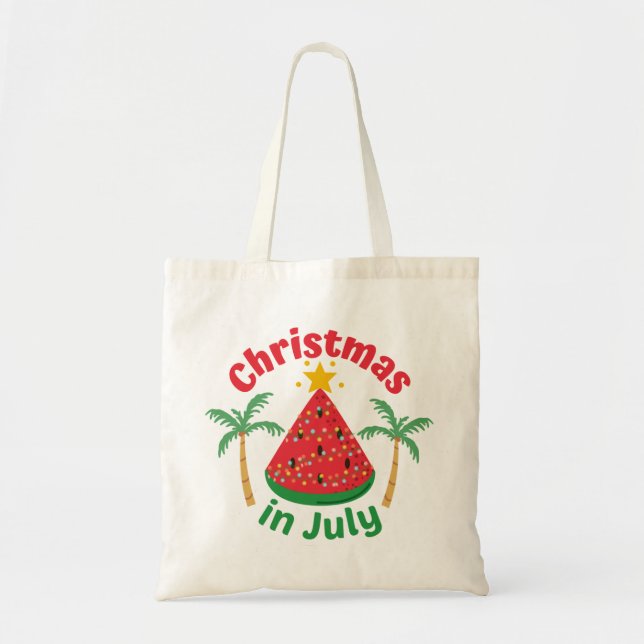 BOLSA TOTE NATAL EM JULHO (Frente)