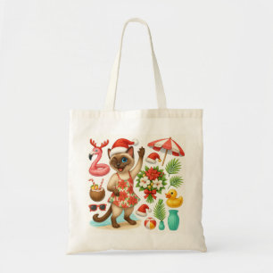 Bolsa Tote Natal em julho para a Festa de Piscina dos Amantes