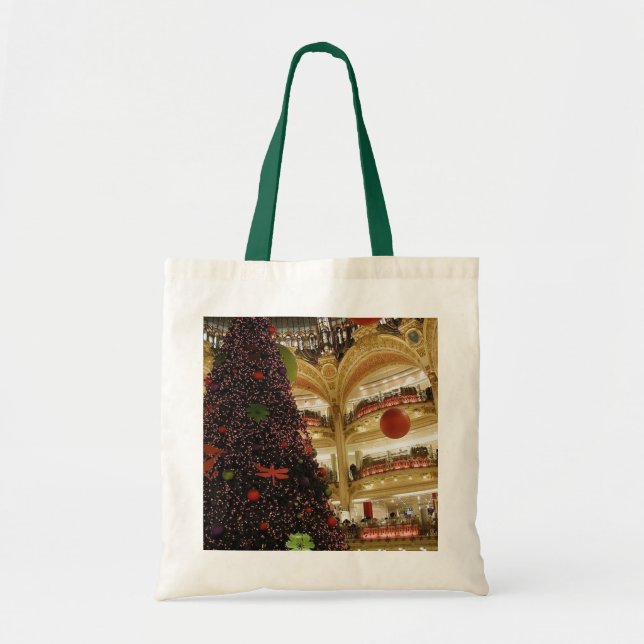 Bolsa Tote Natal em Paris Bag (Frente)