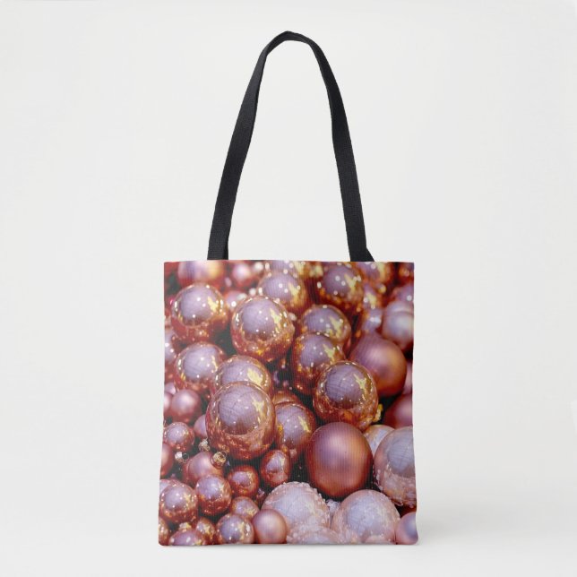 Bolsa Tote Natal em Rose Quartz (Frente)