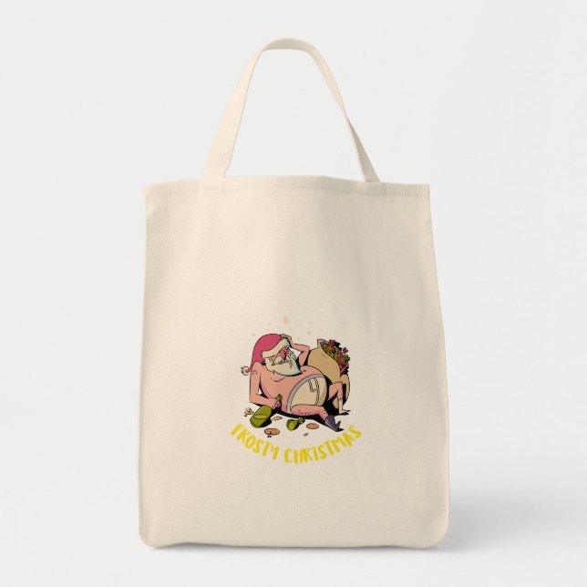 Bolsa Tote Natal Gelado (Frente)