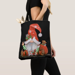 Bolsa Tote Natal Gnomo