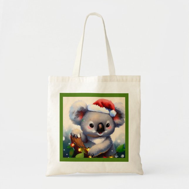 Bolsa Tote Natal Koala 2 (Frente)