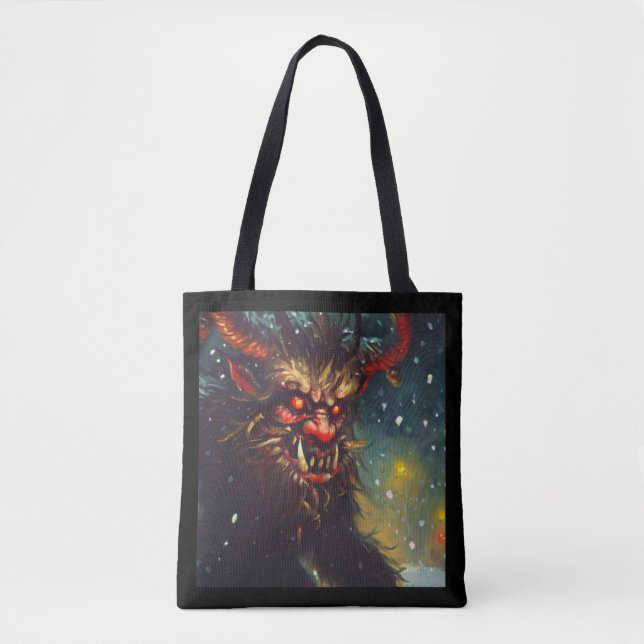 Bolsa Tote Natal Krampus 4 (Frente)