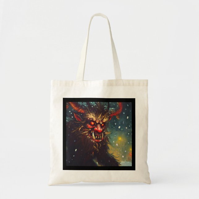 Bolsa Tote Natal Krampus 4 (Frente)