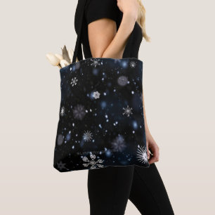 Bolsa Tote Natal mágico e pacífico de inverno do SlipperyJoe